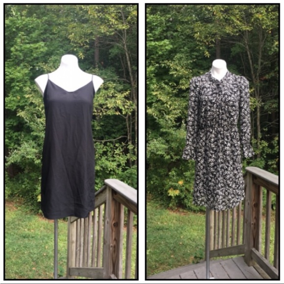 J Crew Mercantile pansy print dress with slip dress included size S - Picture 1 of 10